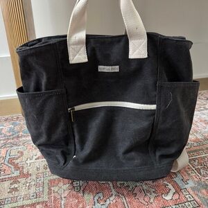 Birdling Black Canvas Backpacker